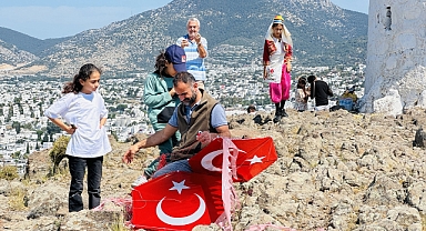 Uçurtma Festivalne yoğun ilgi vardı.