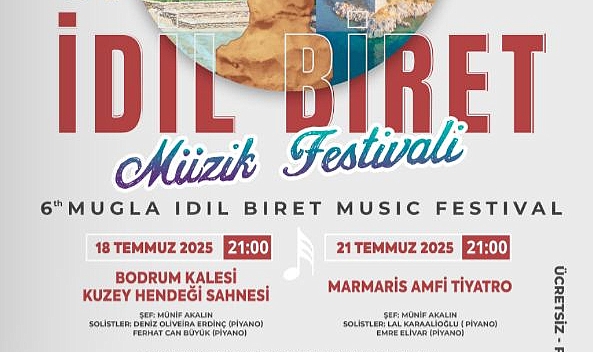 6.İdil Biret Müzik Festivali Başlıyor.