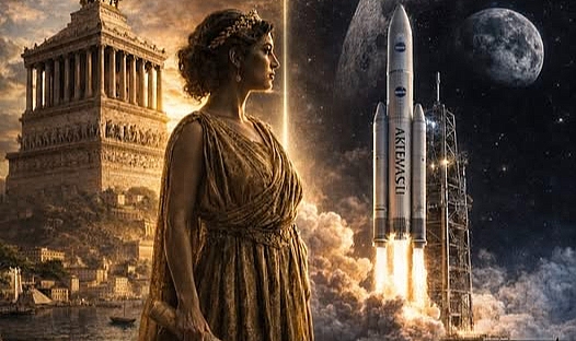 AMERİKANIN UZAYA YOLLADIĞI MEKİĞİN ADI'' ARTEMİS II ''